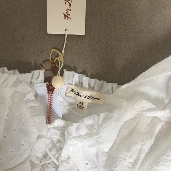 ‼️SOLD‼️ For Love and Lemons Charlotte Blouse - Picture 4 of 5